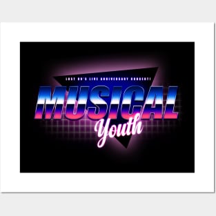 Lost 80'S Live Anniversary Concert 2023 - Musical Youth Posters and Art